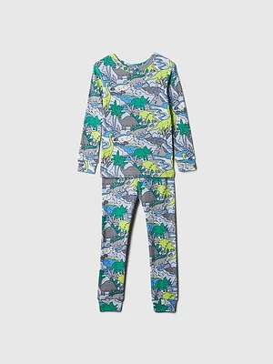 Baby & Toddler Organic Cotton Dinosaur PJ Set