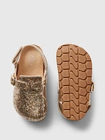 babyGap Glitter Cork Clogs