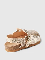 babyGap Glitter Cork Clogs