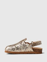 babyGap Glitter Cork Clogs