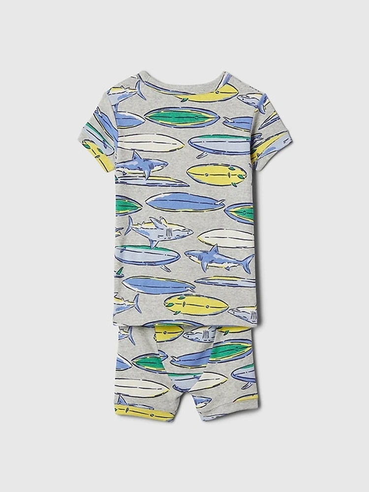 babyGap Organic Cotton Graphic PJ Set