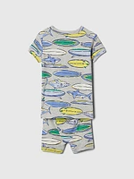 babyGap Organic Cotton Graphic PJ Set