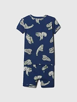 babyGap Organic Cotton Graphic PJ Set