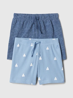 Baby First Favorites Pull-On Shorts (2-Pack