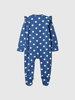 Baby First Favorites Organic Cotton Footed One-Piece