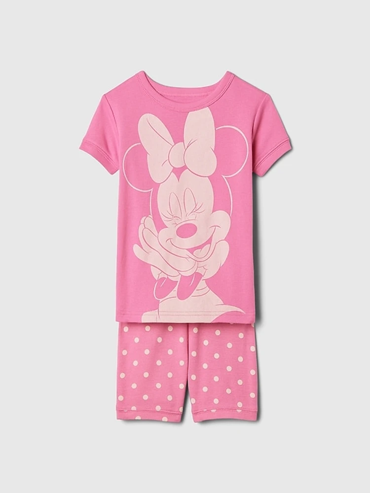 Gap × Disney Baby Organic Cotton Minnie Mouse PJ Shorts Set