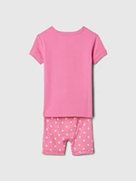 Gap × Disney Baby Organic Cotton Minnie Mouse PJ Shorts Set