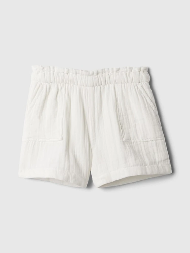 babyGap Crinkle Gauze Pull-On Shorts