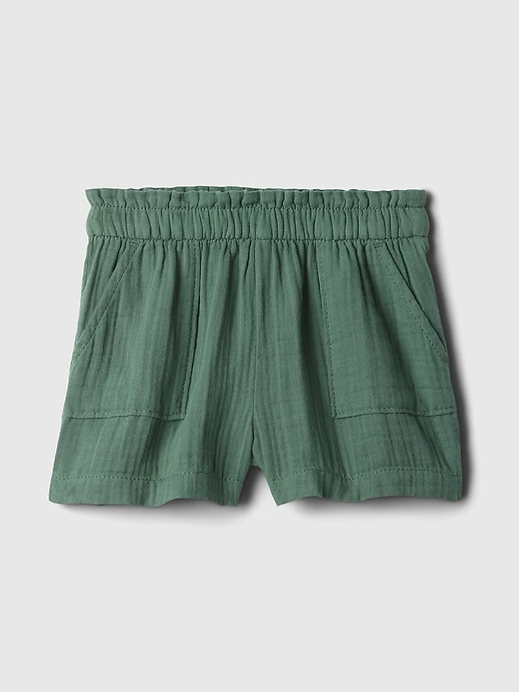 babyGap Crinkle Gauze Pull-On Shorts