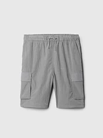 Kids Nylon Easy Cargo Shorts