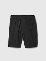 Kids Nylon Easy Cargo Shorts