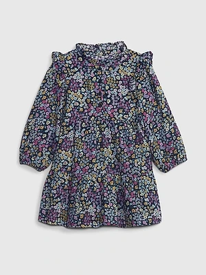 Toddler Ruffle Print Dress