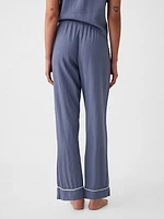 Linen-Blend PJ Pants