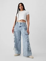 Mid Rise UltraSoft Baggy Jeans