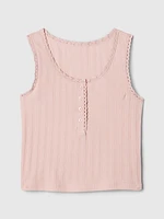 Gap × DÔEN Kids Pointelle Tank Top