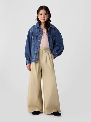 Gap × DÔEN Kids High Rise Khaki Trousers