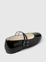 Kids Double-Strap Ballet Flats