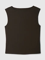 Modern Boatneck Top