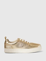 Kids Metallic Sneakers