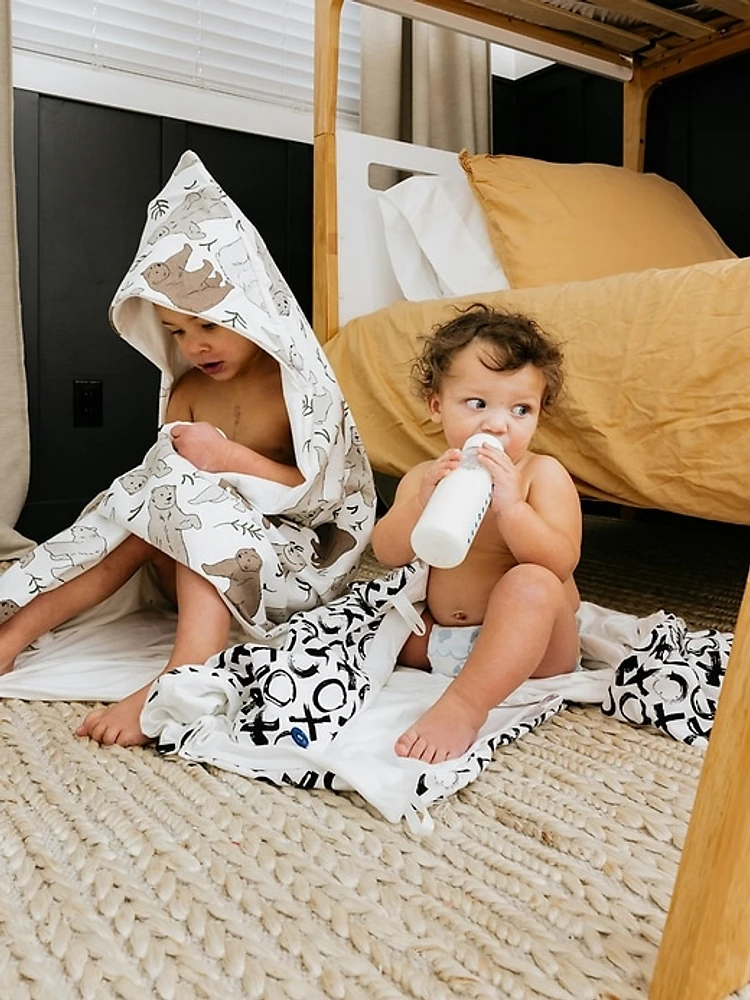 OneBerrie Hooded Regular Baby Bath Cotton Bamboo Towel