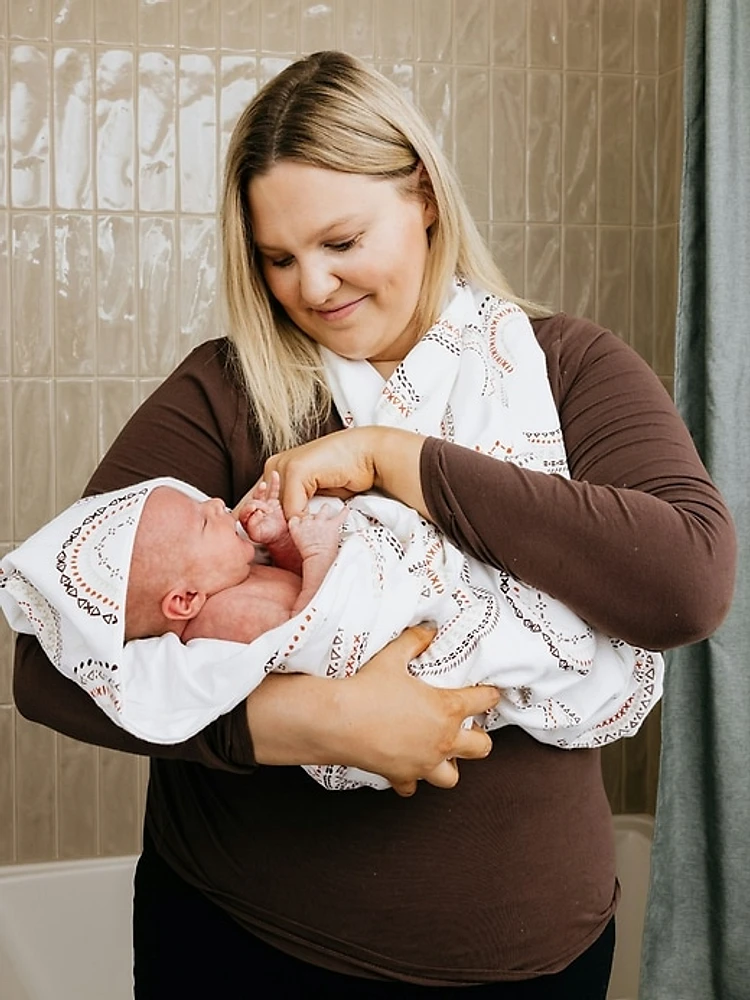 OneBerrie Hooded Regular Baby Bath Cotton Bamboo Towel