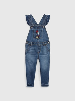 Gap × Disney Baby & Toddler Minnie Mouse Denim Overalls