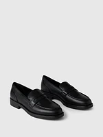 Vegan Leather Loafers