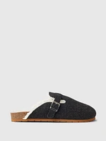 Kids Cozy Sherpa Clogs