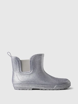 Kids Glitter Rain Boots