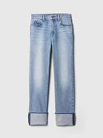 High Rise '90s Straight Jeans