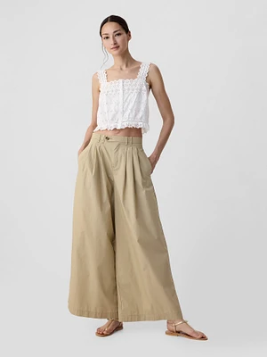 Gap DEN High Rise Khaki Trousers