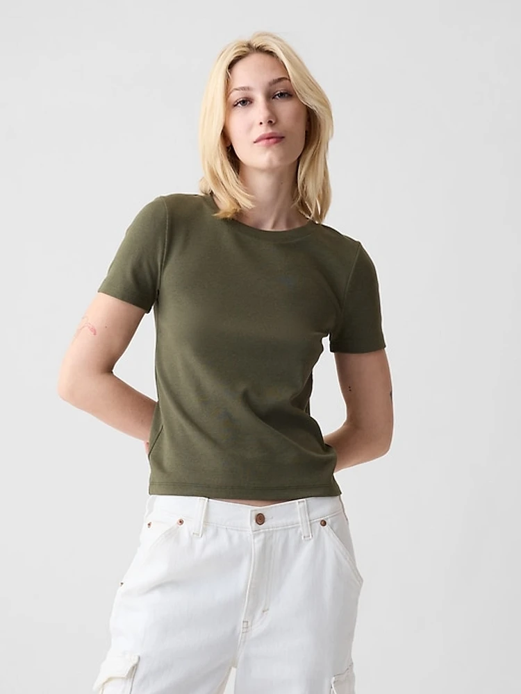 Modern Cropped T-Shirt