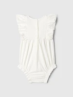 Baby Crochet Shorty One-Piece