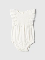 Baby Crochet Shorty One-Piece