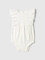 Baby Crochet Shorty One-Piece