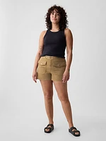 4" Downtown Khaki Shorts