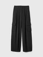 365 High Rise Cargo Pleated Trousers