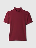 Modern Rib Mockneck T-Shirt