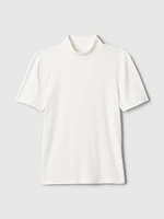 Modern Rib Mockneck T-Shirt