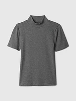 Modern Rib Mockneck T-Shirt