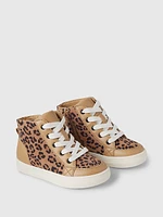 babyGap Leopard High-Top Sneakers