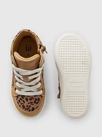 babyGap Leopard High-Top Sneakers