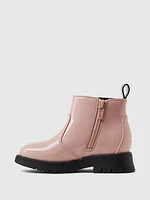 babyGap Vegan Patent Leather Chelsea Boots