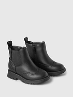 babyGap Vegan Leather Ankle Boots