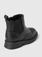 babyGap Vegan Leather Ankle Boots