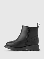 babyGap Vegan Leather Ankle Boots