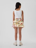 Kids Ruffle Skort