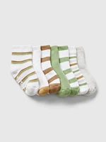 babyGap Stripe Quarter Crew Socks (7-Pack