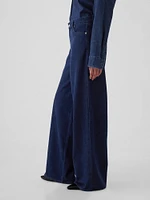 Mid Rise Cargo Baggy Jeans