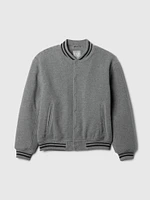 Wool Bomber Jacket